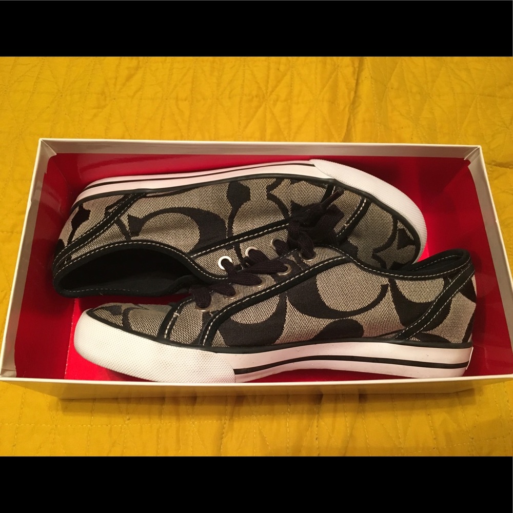 Coach Women’s Signature Jacquard Sneaker